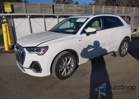 2025 Audi Q3 Premium 45 Tfsi S Line Quattro Tiptronic z USA, uszkodzony, nr VIN WA1EEDF35S1097364